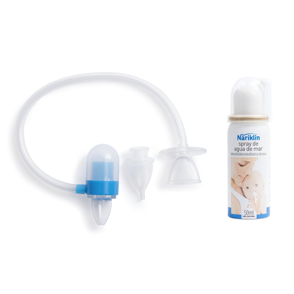 Pack aspirador nasal y spray Nariklin - Motherna