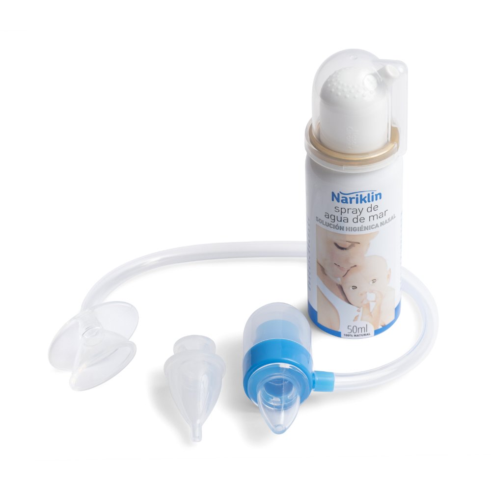 Pack aspirador nasal y spray Nariklin - Motherna