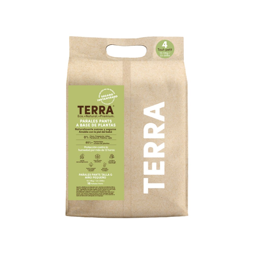 Pants biodegradables desechables G Terra - Motherna