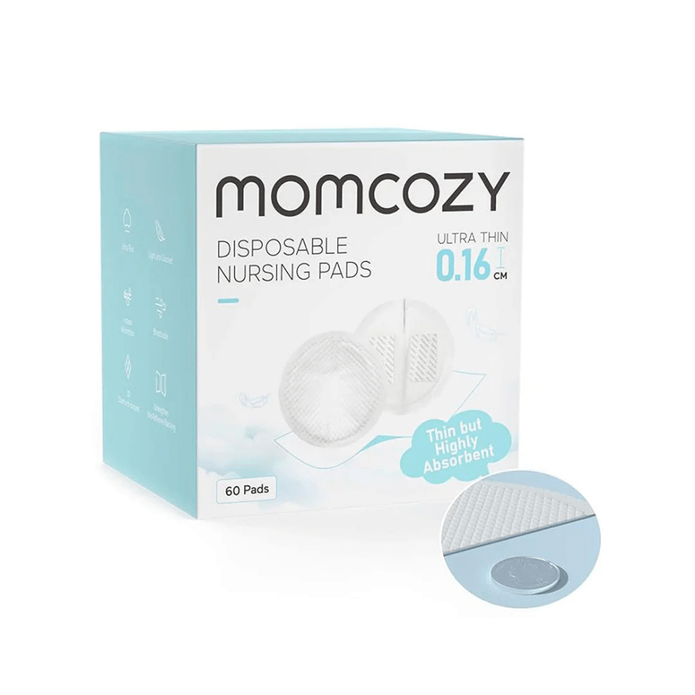 Almohadillas absorbentes ultra delgadas Momcozy 60 uns - Motherna
