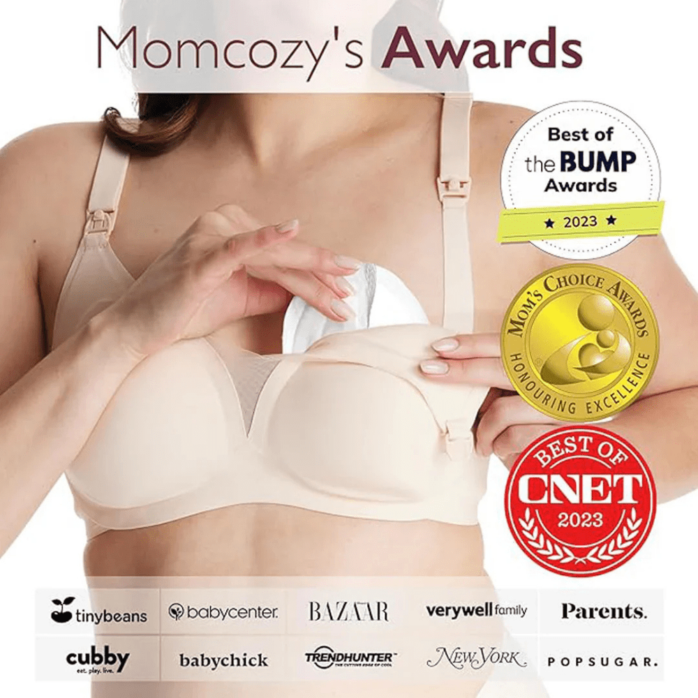 Almohadillas absorbentes ultra delgadas Momcozy 60 uns - Motherna