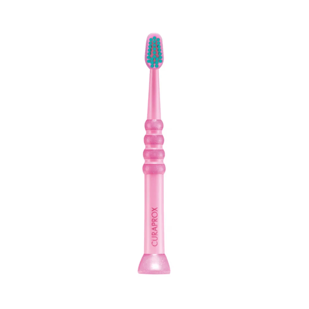 Cepillo de dientes Curaprox 0 - 4 Rosado - Motherna