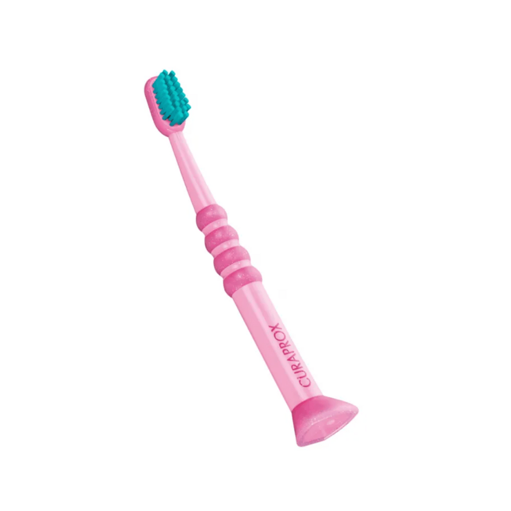 Cepillo de dientes Curaprox 0 - 4 Rosado - Motherna