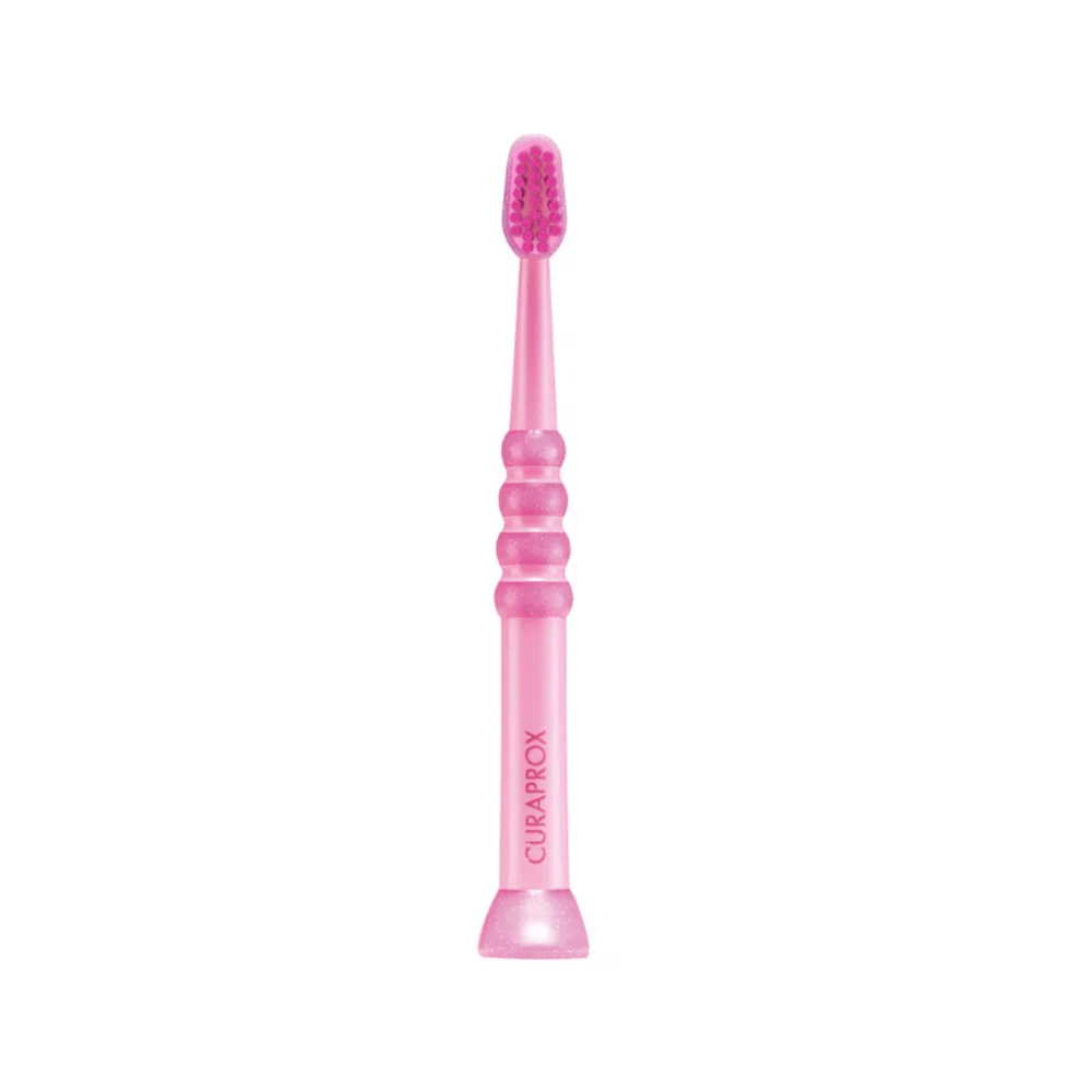 Cepillo de dientes Curaprox 0 - 4 Rosado - Motherna