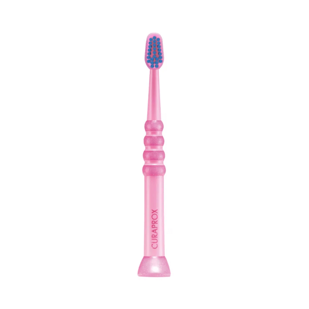 Cepillo de dientes Curaprox 0 - 4 Rosado - Motherna