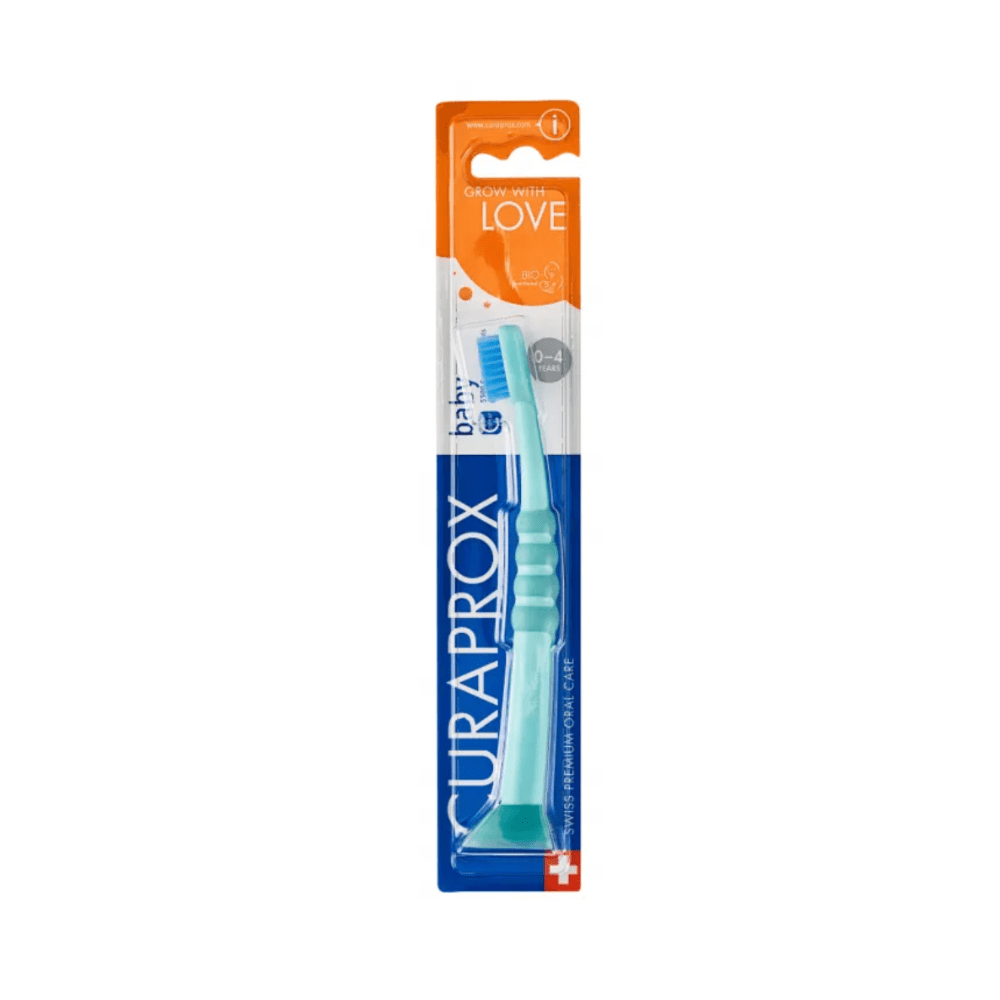Cepillo de dientes Curaprox 0 - 4 Verde - Motherna