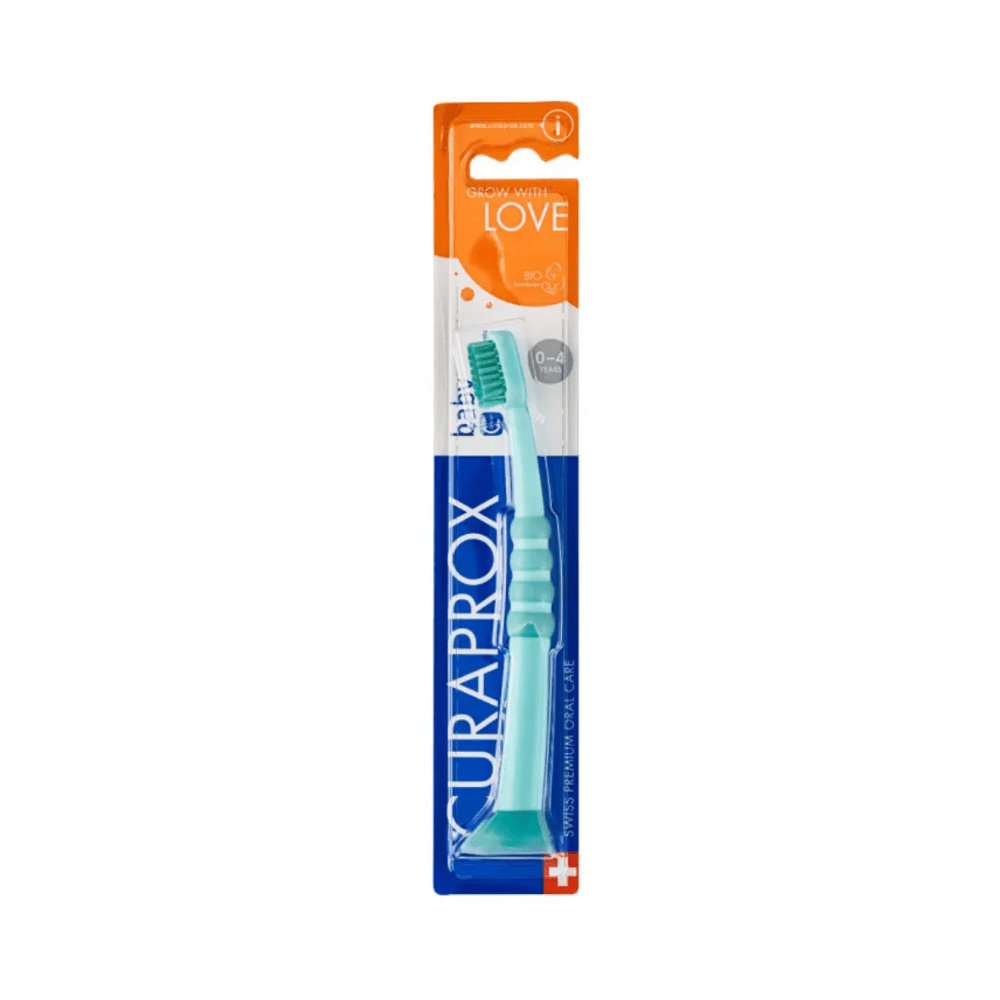 Cepillo de dientes Curaprox 0 - 4 Verde - Motherna