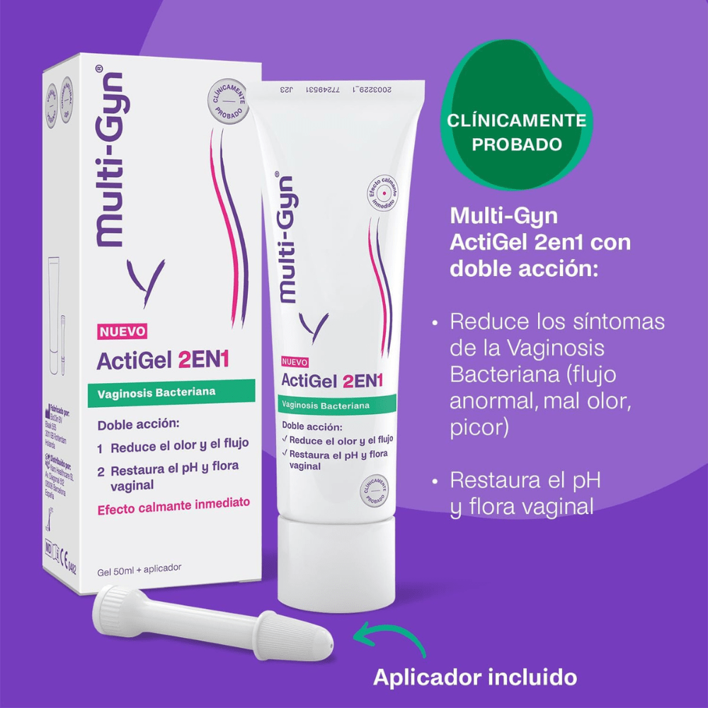 Gel Multi - Gyn ActiGel 2en1 tubo 50ml - Motherna