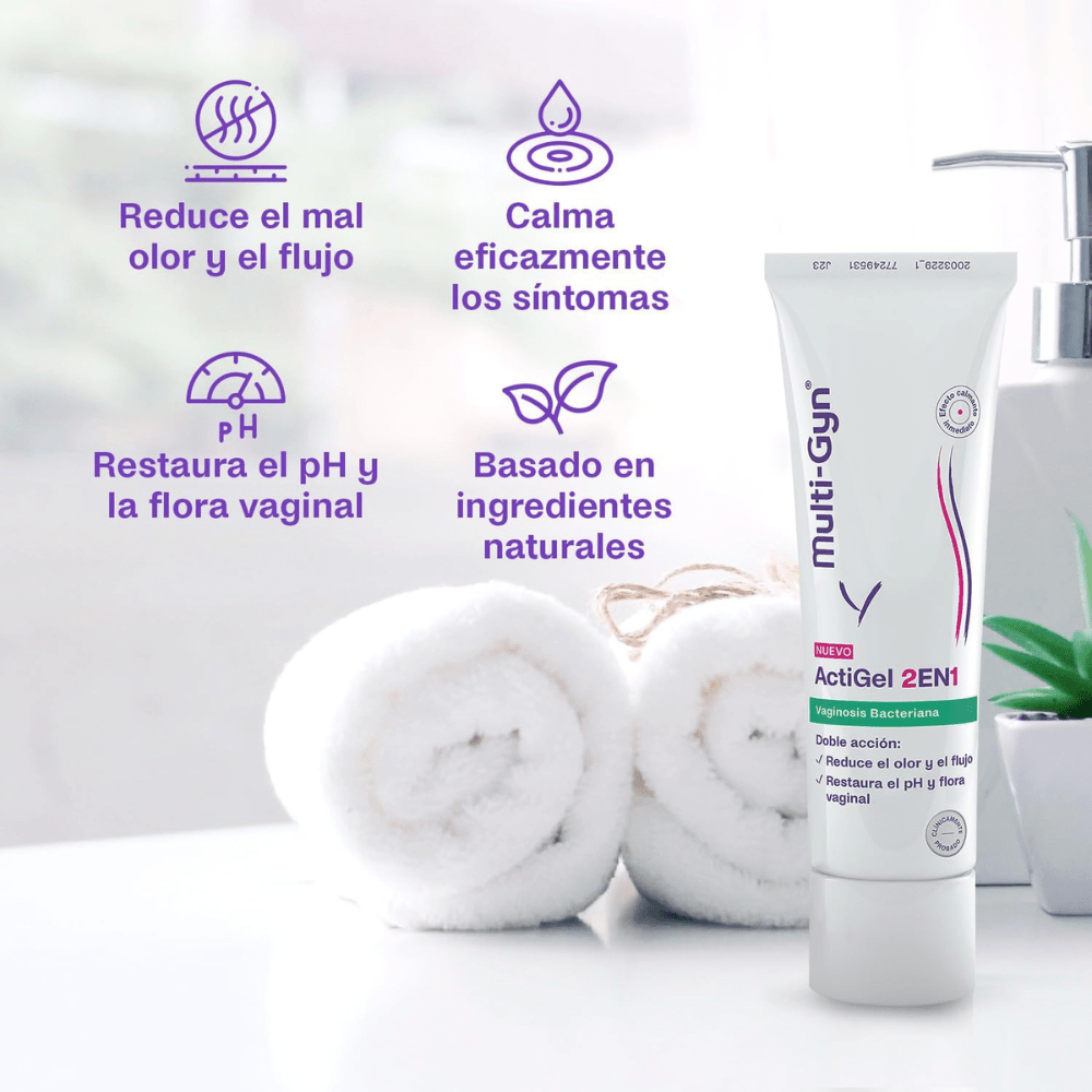 Gel Multi - Gyn ActiGel 2en1 tubo 50ml - Motherna