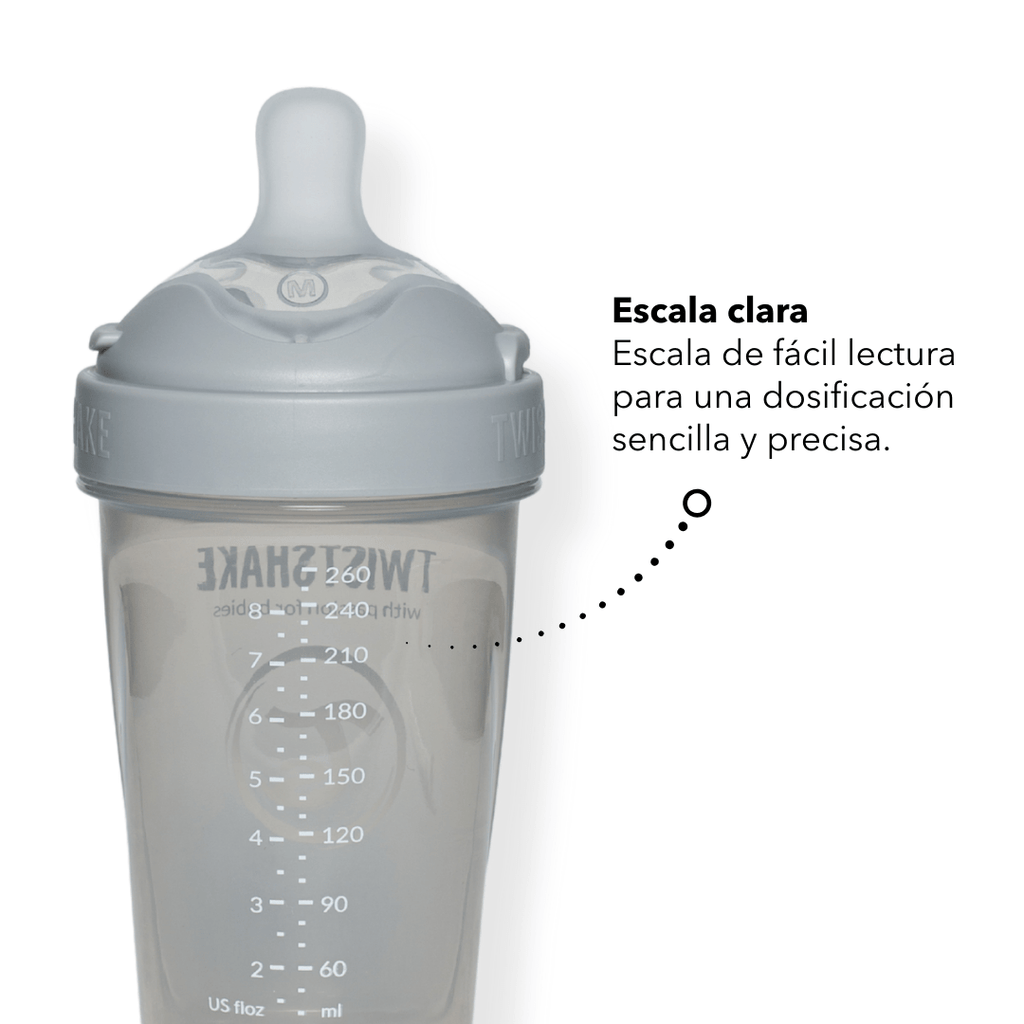 Mamadera Twistshake Double Pro 330ml - Motherna