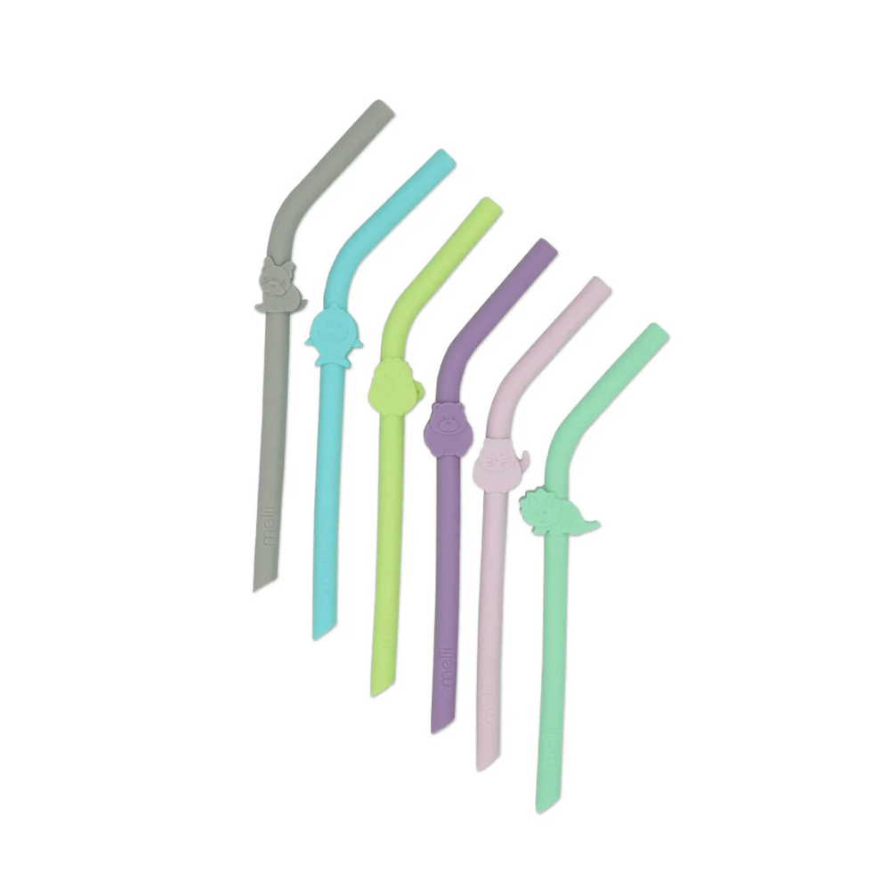 Pack 6 bombillas de silicona Melii - Motherna