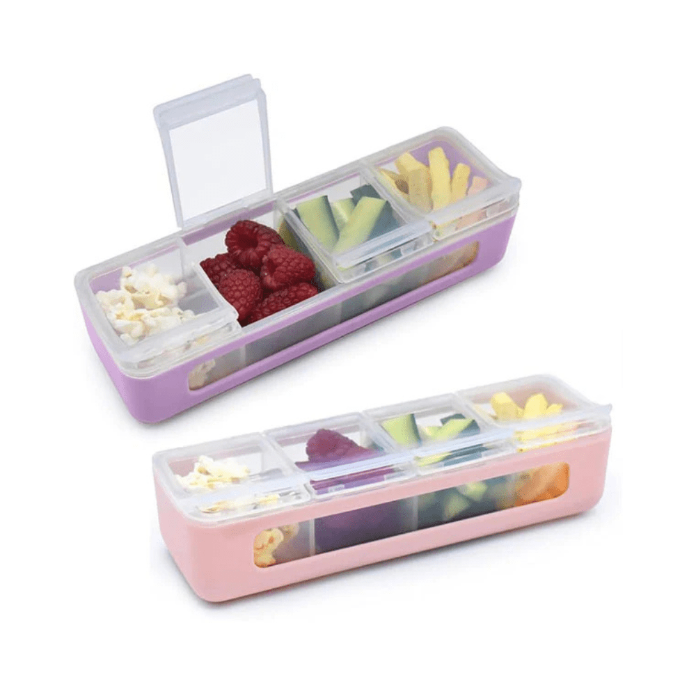 Pack de 2 contenedores de 4 compartimientos Melii - Motherna