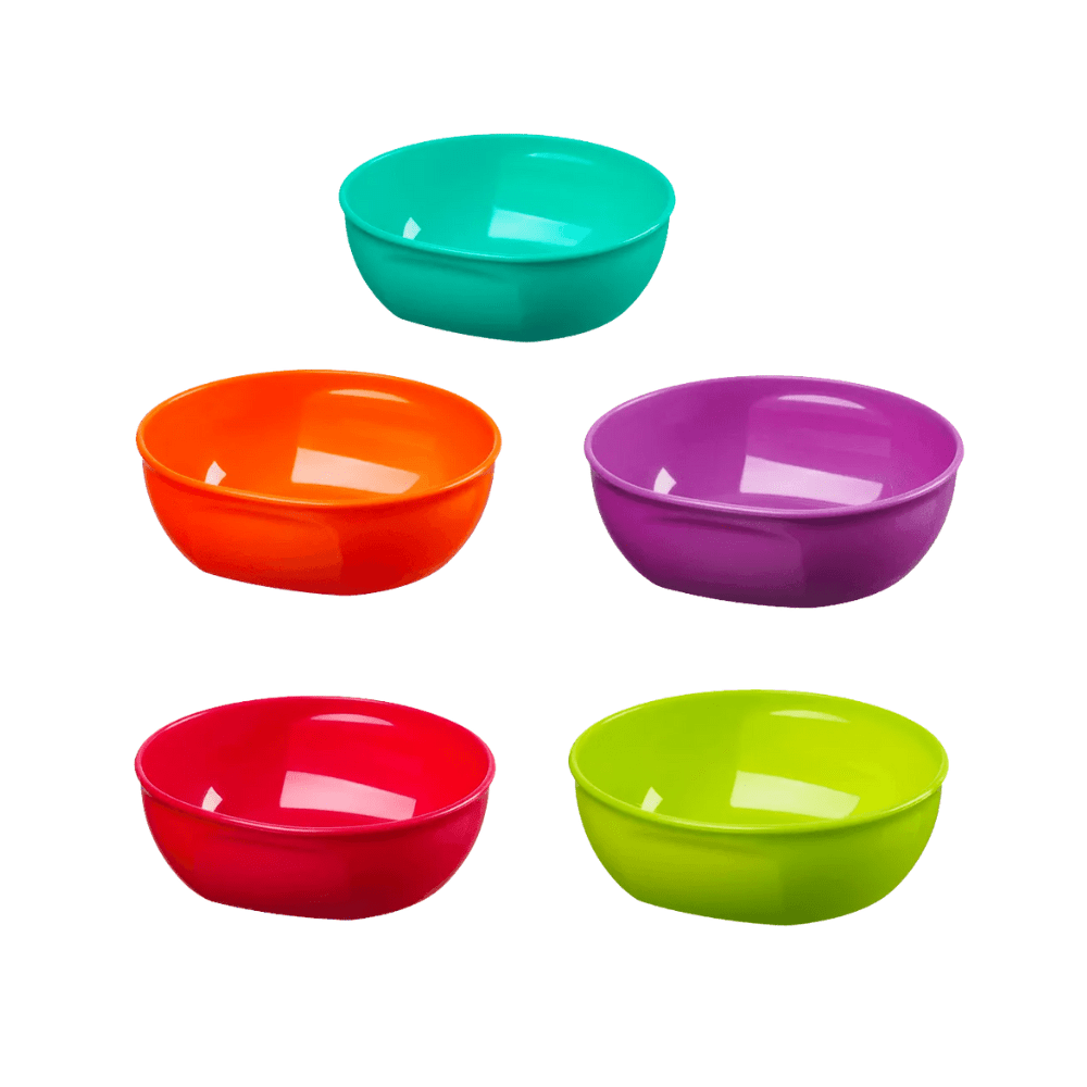 Pack de 5 bowls plásticos Vital Baby - Motherna
