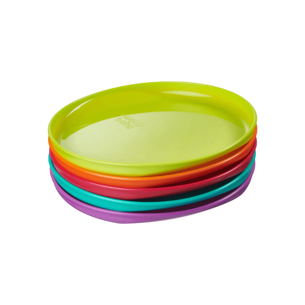 Pack de 5 platos plásticos Vital Baby - Motherna