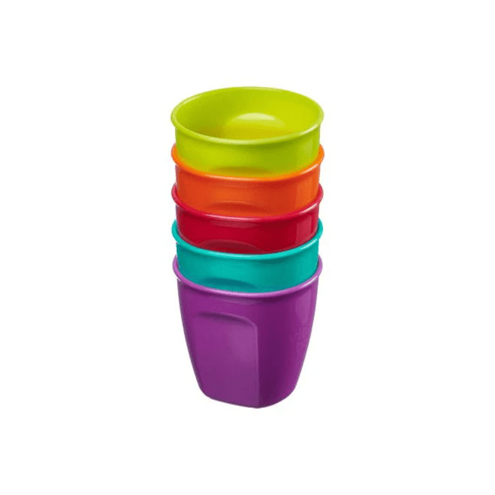 Pack de 5 vasos plásticos Vital Baby - Motherna