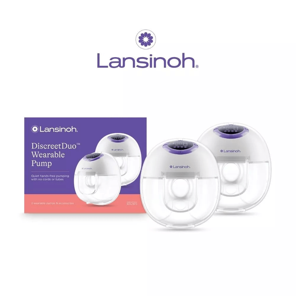 Sacaleches eléctrico doble Lansinoh Discreet Duo - Motherna