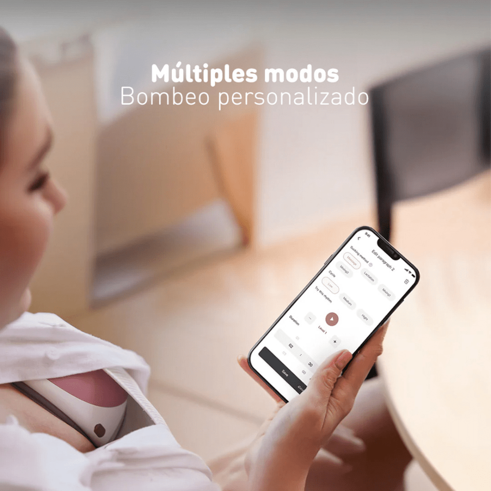 Sacaleches eléctrico doble Momcozy M9 - Motherna