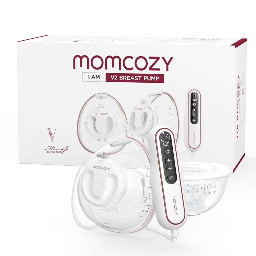 Sacaleches eléctrico doble ultra liviano Momcozy V2 - Motherna