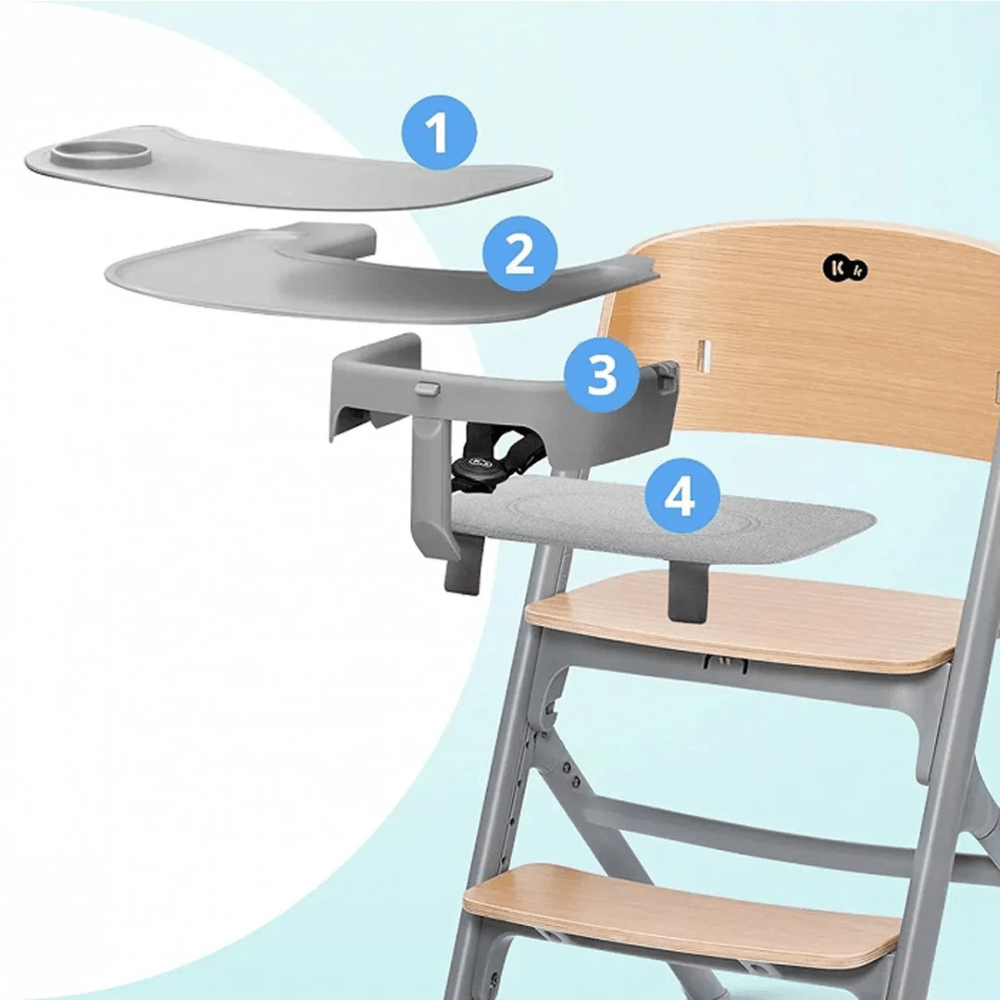 Silla de comer evolutiva Kinderkraft Livy - Motherna