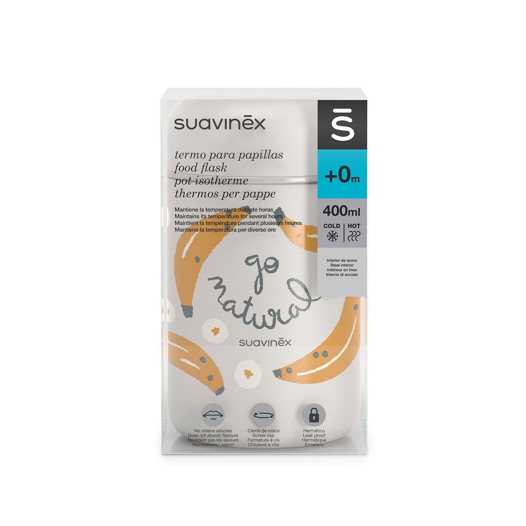 Termo para papillas Go Natural Suavinex 400ml - Motherna