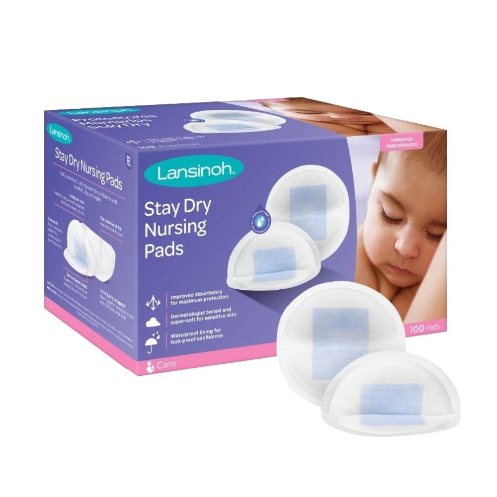 Absorbentes de leche Stay Dry Lansinoh 100 uns - Motherna