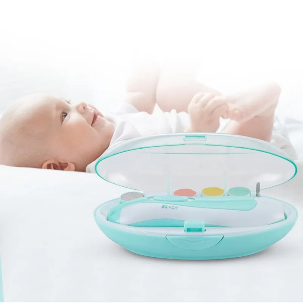 Limador de uñas eléctrico para bebé con estuche - Supermom