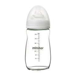 Mamadera de vidrio Mininor 240ml - Motherna