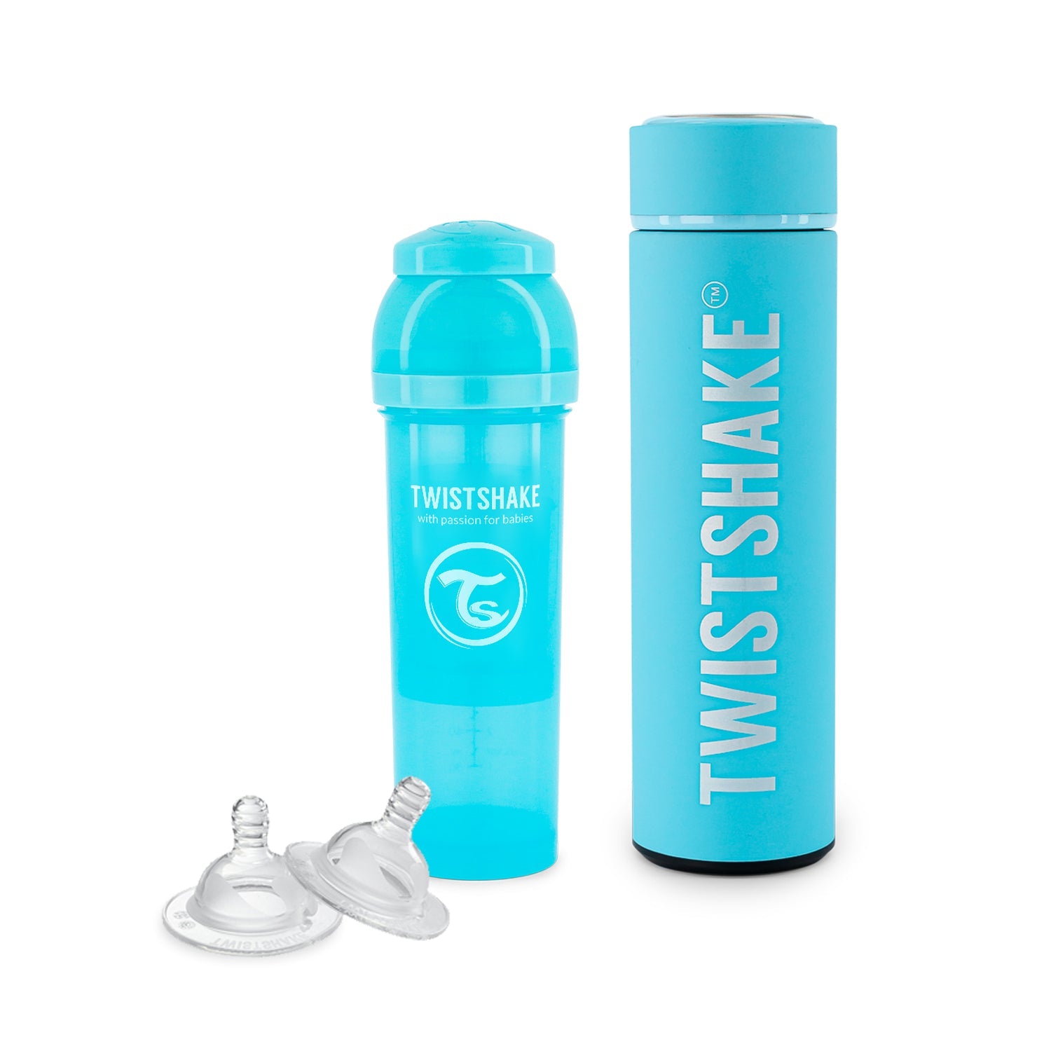 Termo para agua Twistshake Hot & Cold 420ml – Motherna