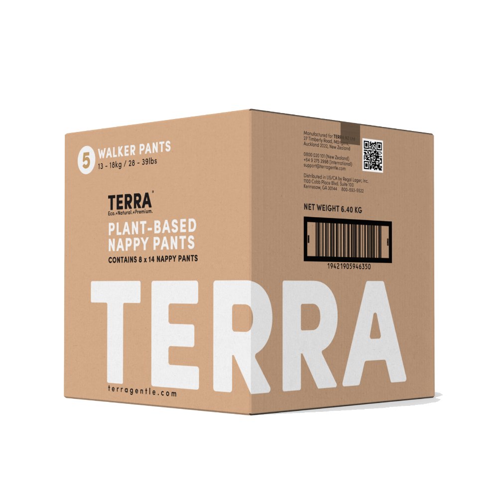 Pants biodegradables desechables XXG Terra Caja 8 Paquetes - Motherna