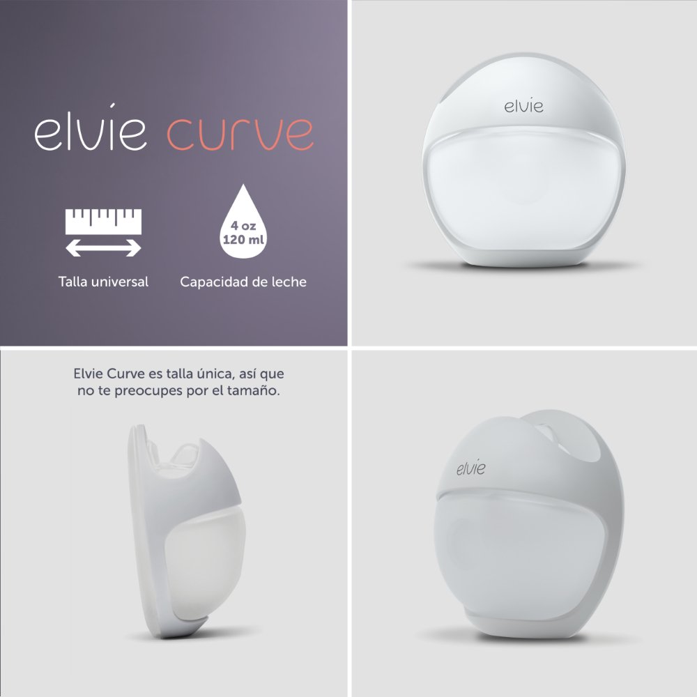 Recolector de leche Elvie Curve - Motherna