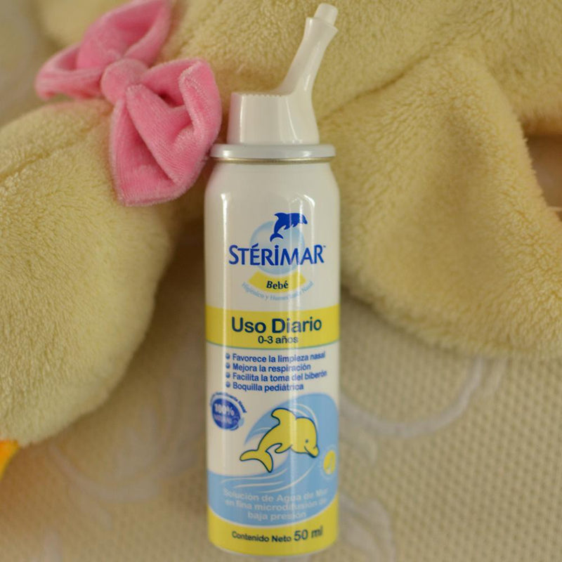 Spray higiénico nasal Sterimar Bebé - Motherna