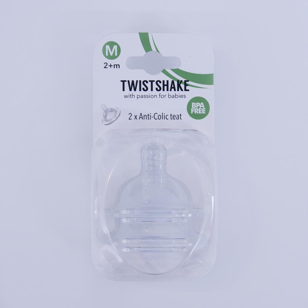 Tetinas Twistshake Anti-cólico 2 Unidades Talla M / 2 M+