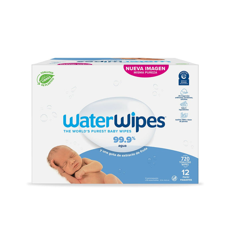 Toallitas WaterWipes Biodegradables Mega Value Pack - Motherna