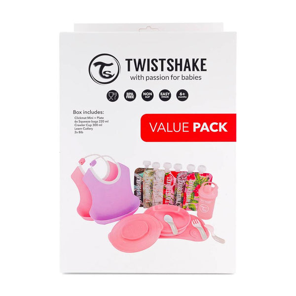 Value Pack Vajilla Twistshake - Motherna